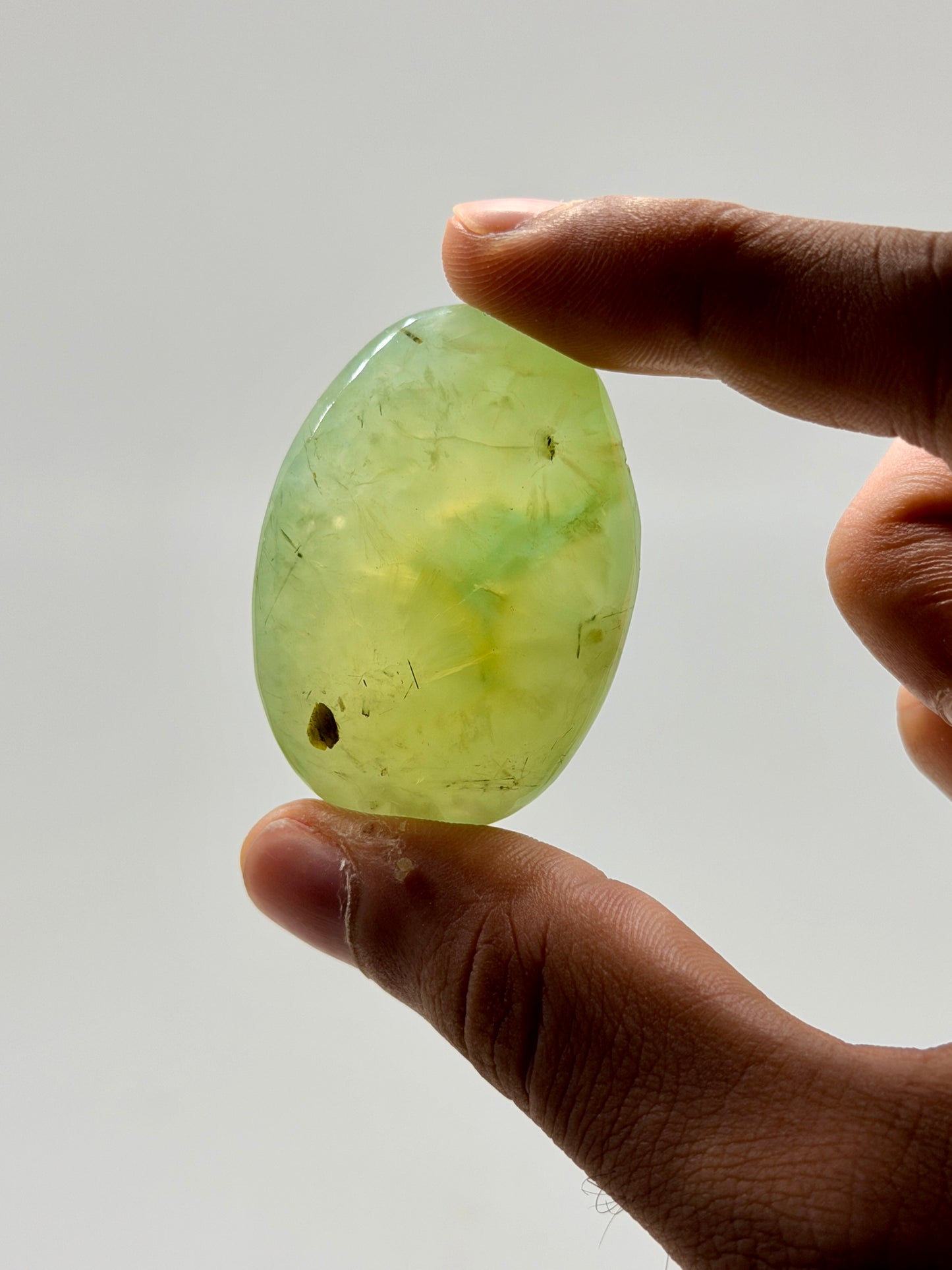 Prehnite Palmstone