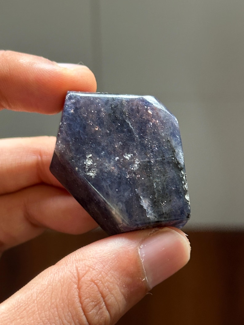 AAA Confetti Iolite Cabochon #1